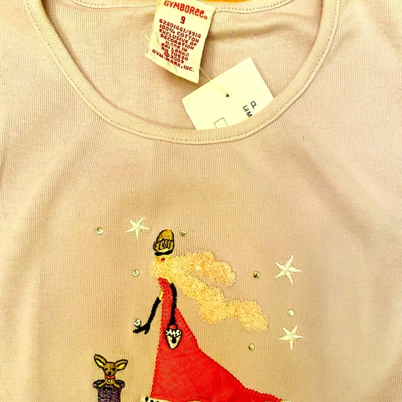 Lavender French-Themed Top & Pants, Size 9 - Picture 3 of 5